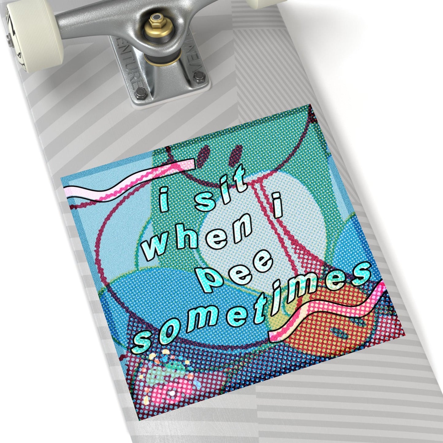 Sometimes - Square Stickers - FunTakers