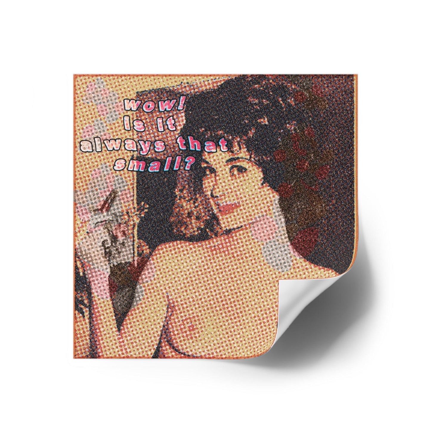 Wow! - Square Stickers