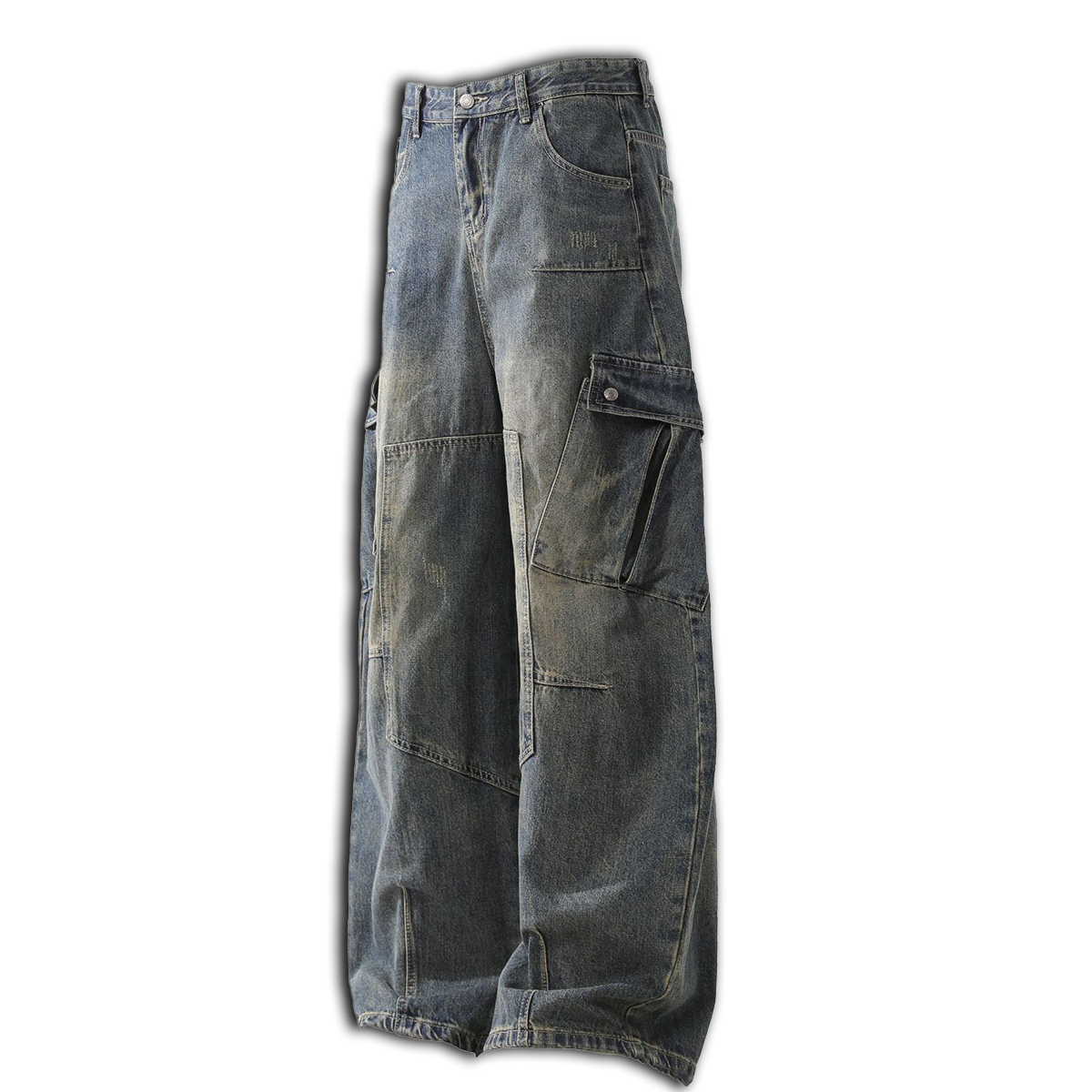 Heavy Cargo Pocket Denim