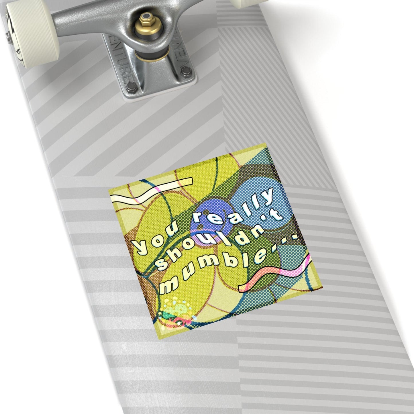 Mumble - Square Stickers