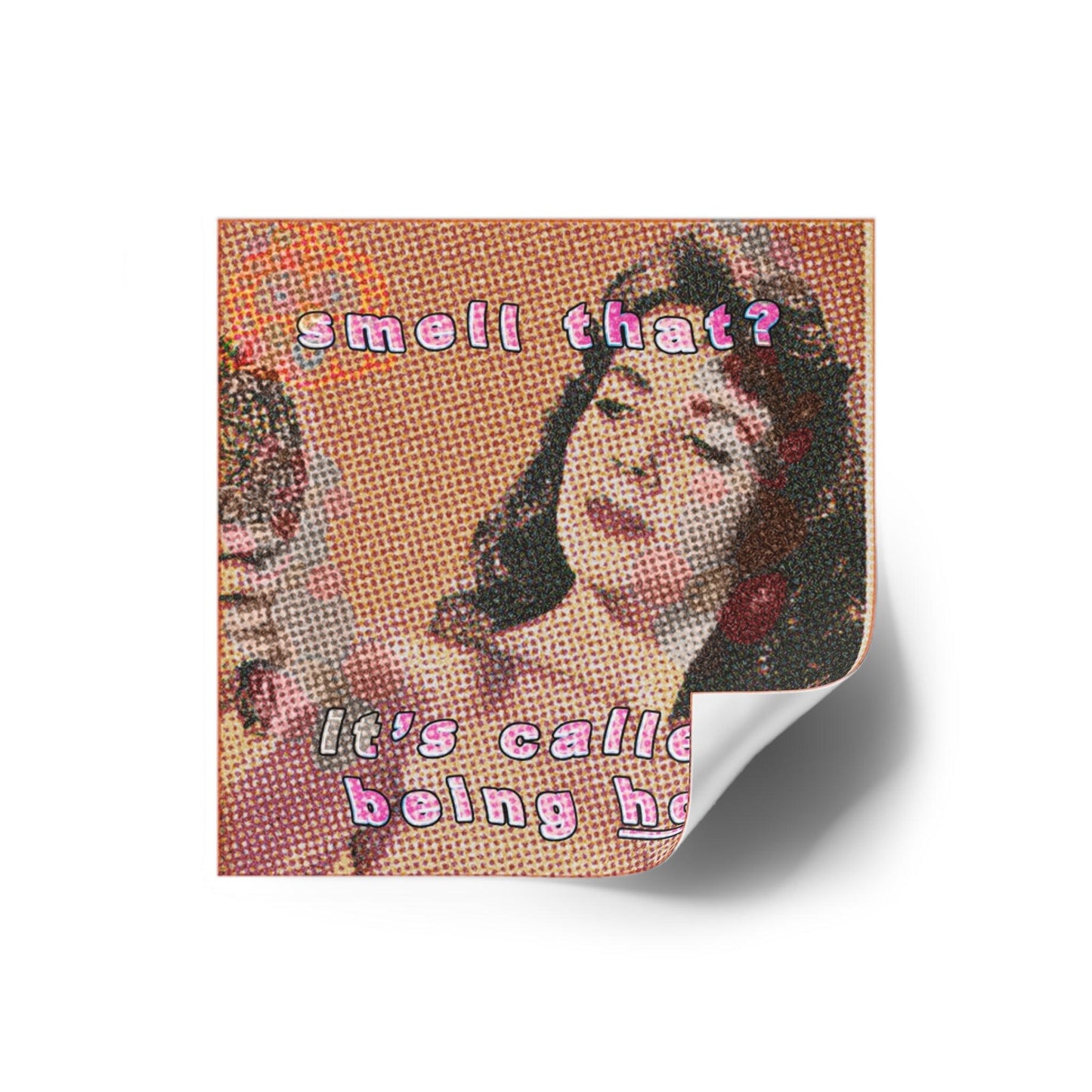 Smell That? Square Stickers
