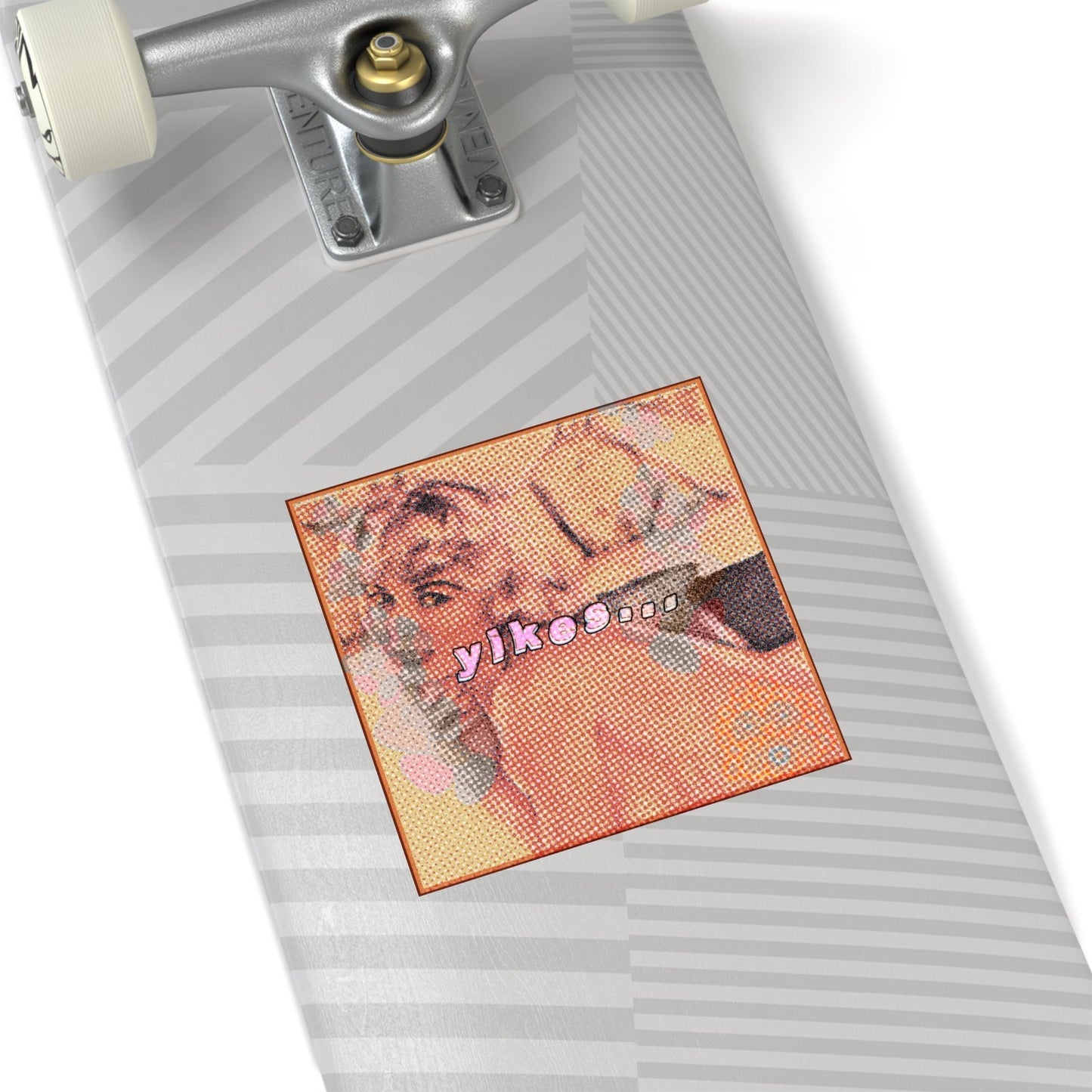 Yikes - Square Stickers - FunTakers