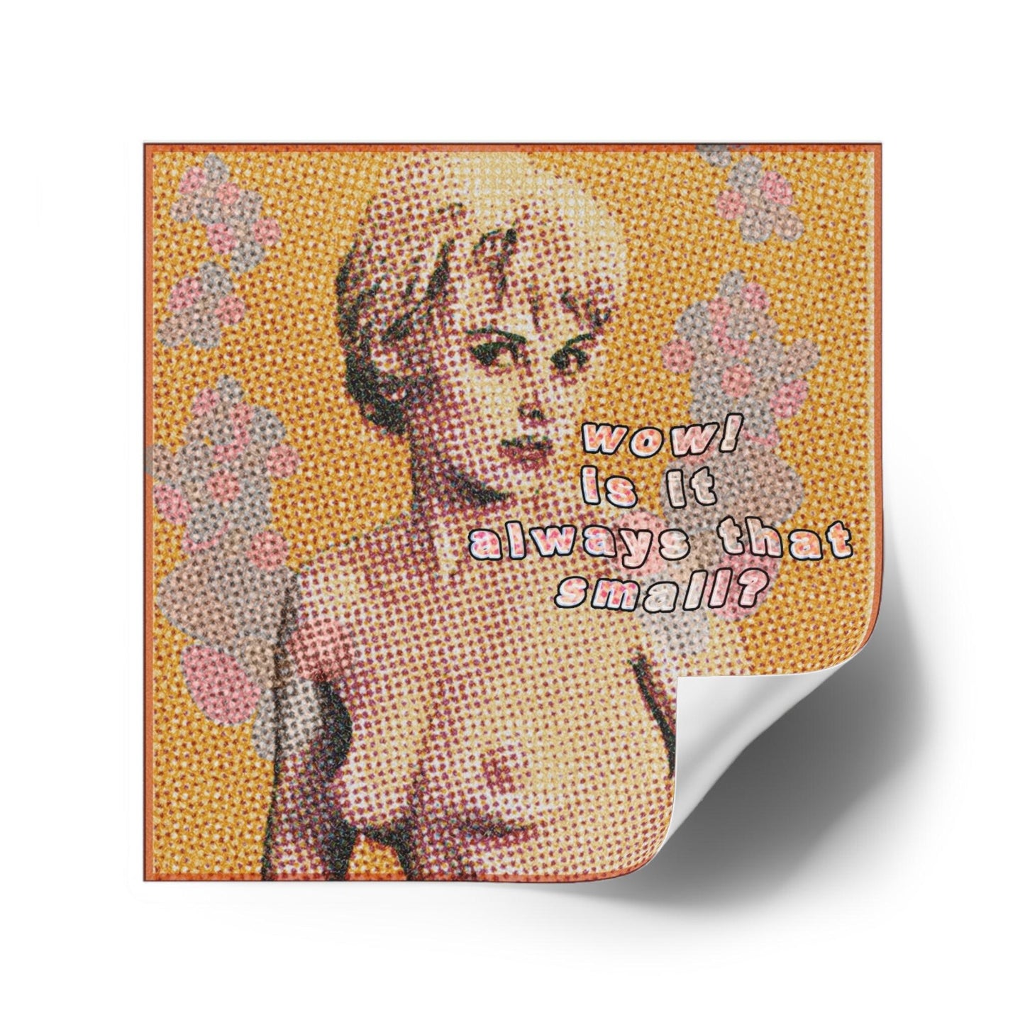 Wow! - Square Stickers