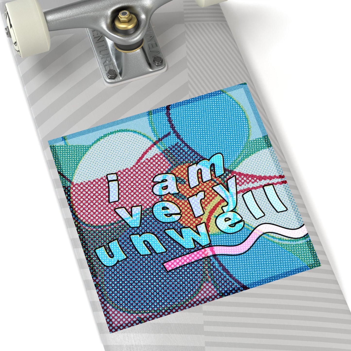 Unwell - Square Stickers - FunTakers