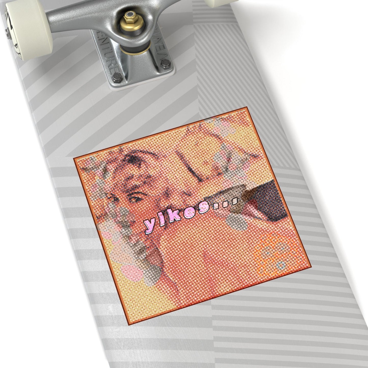 Yikes - Square Stickers - FunTakers