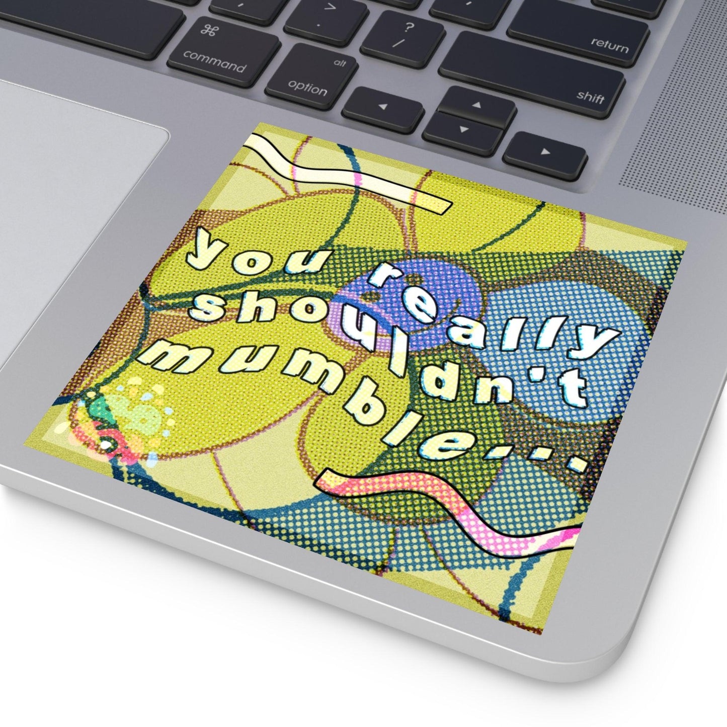 Mumble - Square Stickers