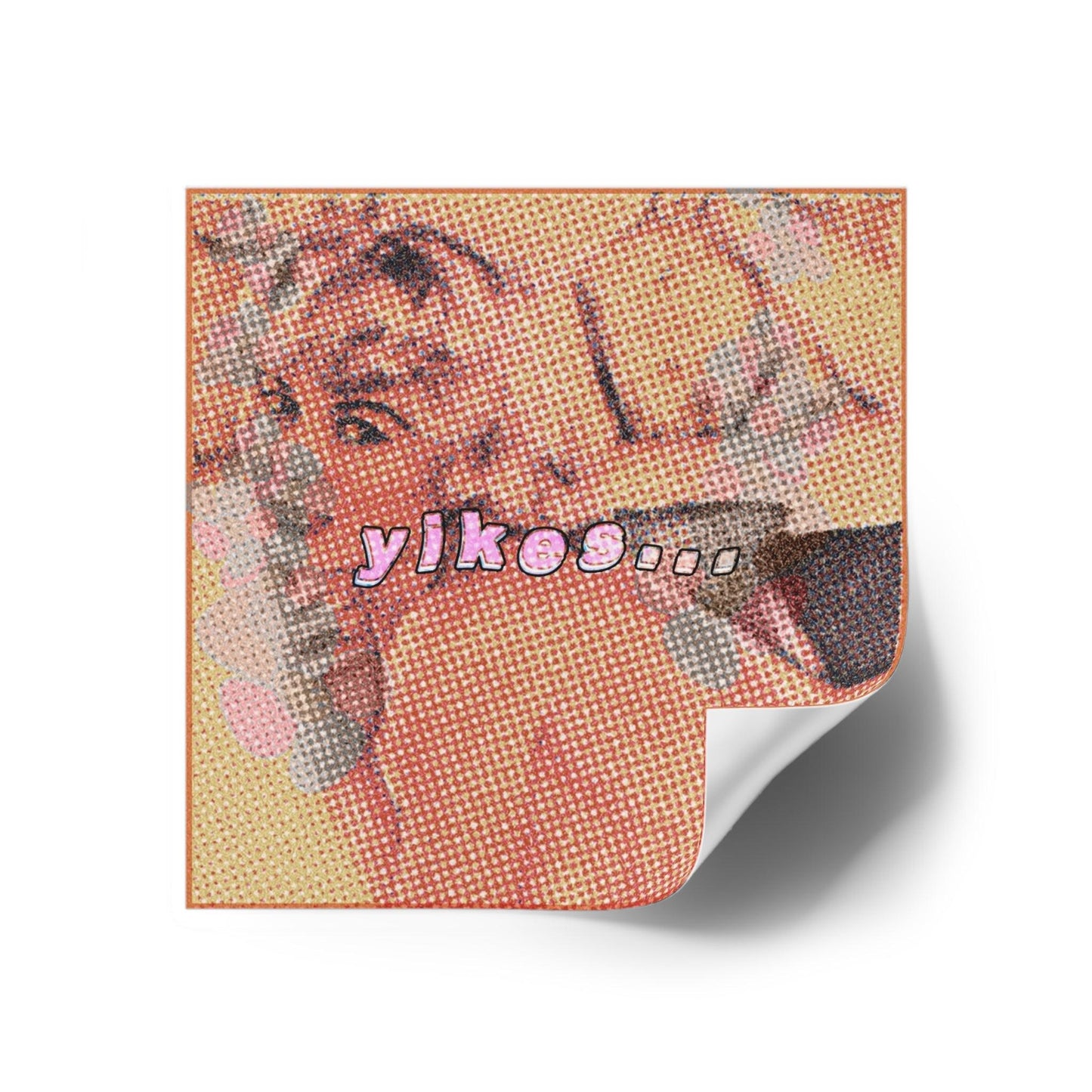 Yikes - Square Stickers - FunTakers