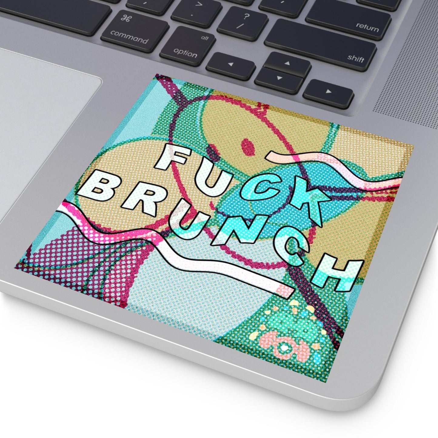 FUCK BRUNCH! - Square Stickers