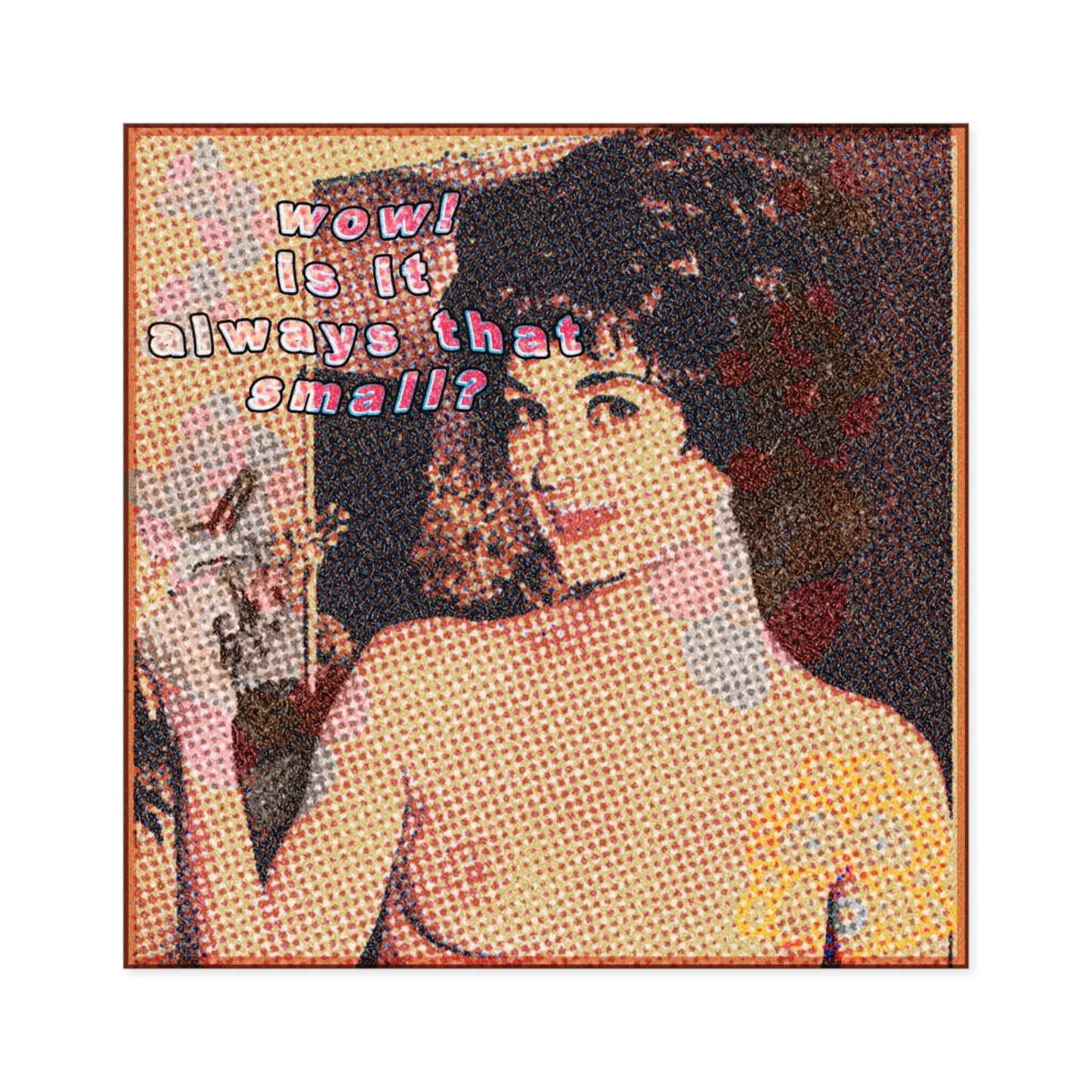 Wow! - Square Stickers