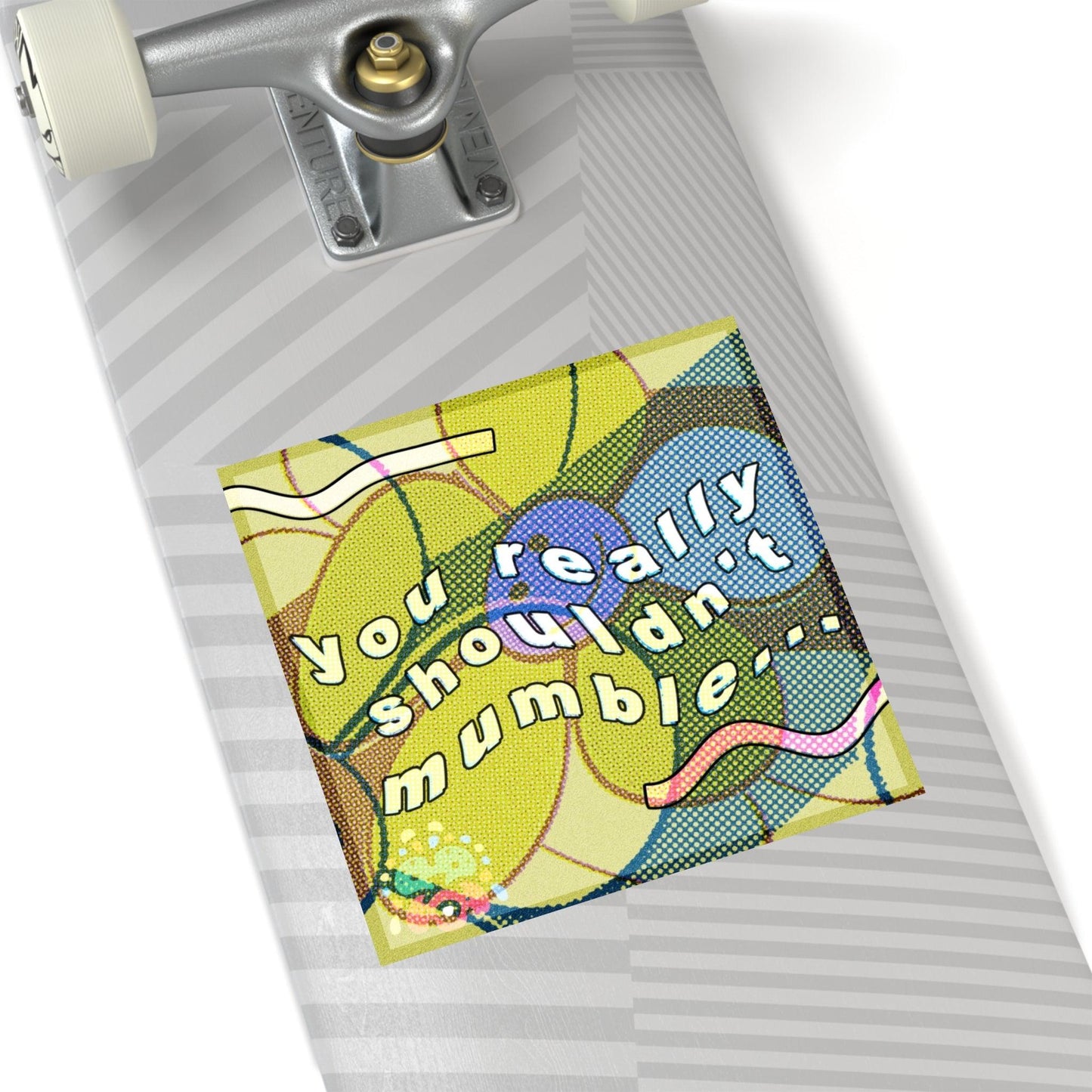 Mumble - Square Stickers