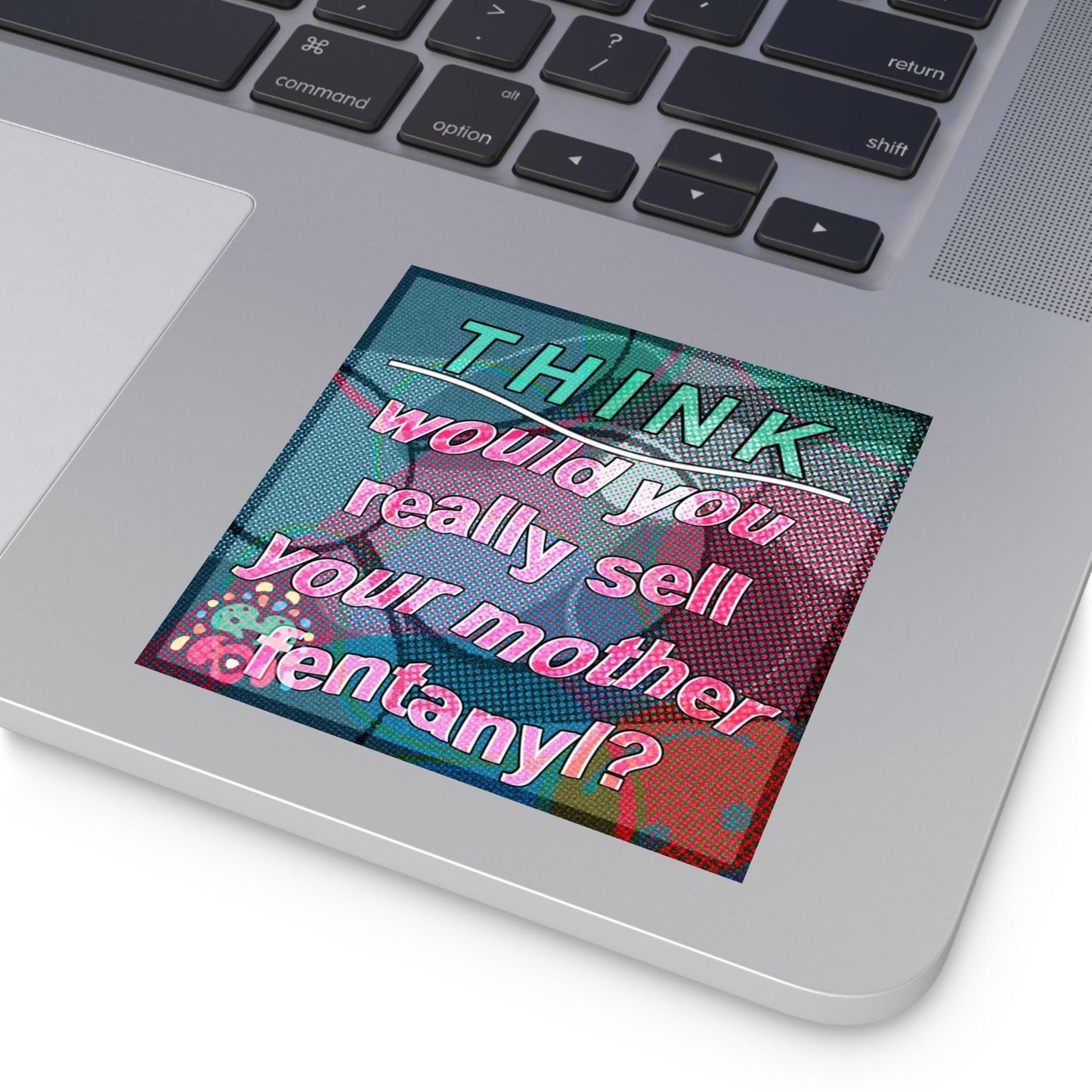 THINK! - Square Stickers