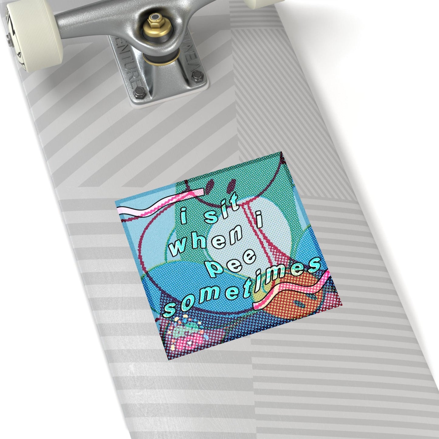Sometimes - Square Stickers - FunTakers