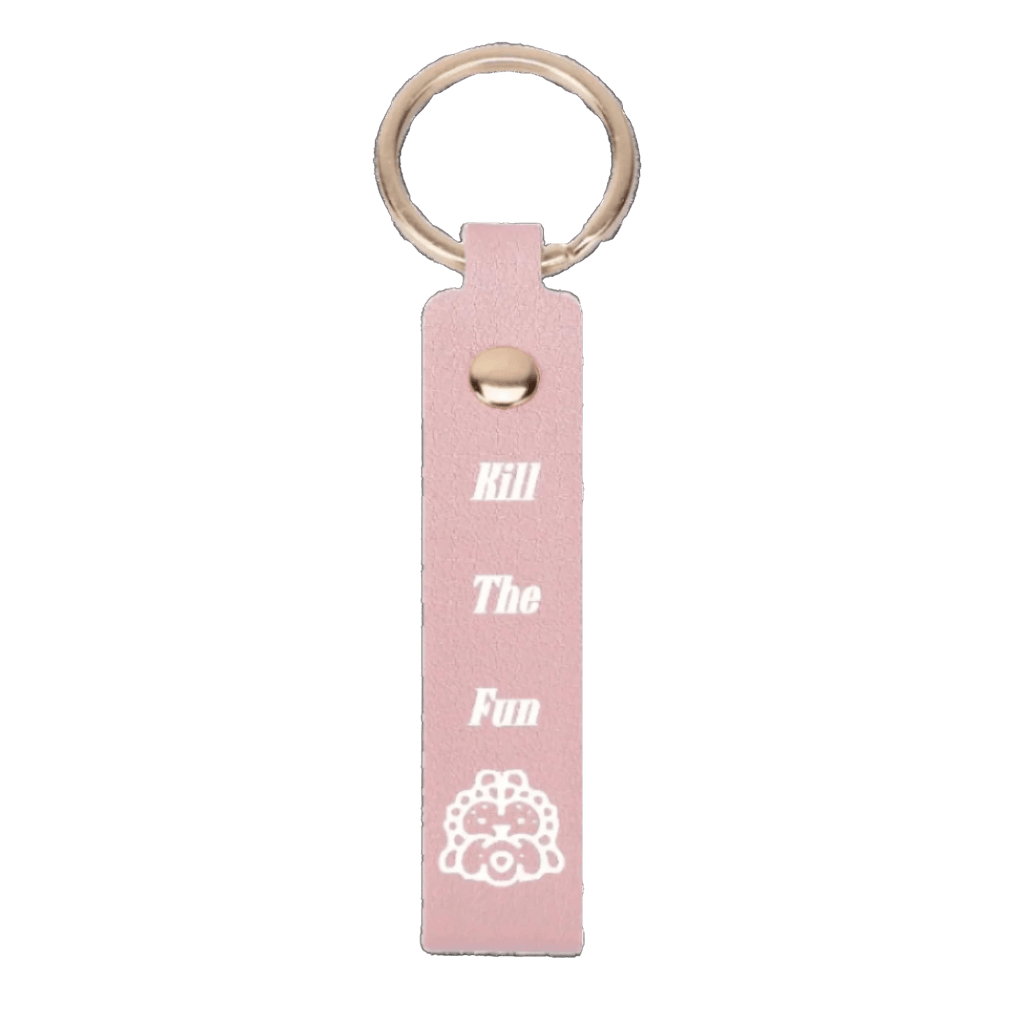 Kill The Fun Handcrafted Leather Keychain