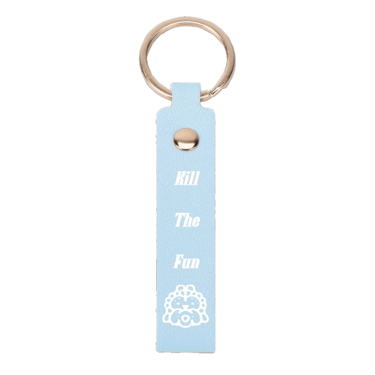 Kill The Fun Handcrafted Leather Keychain