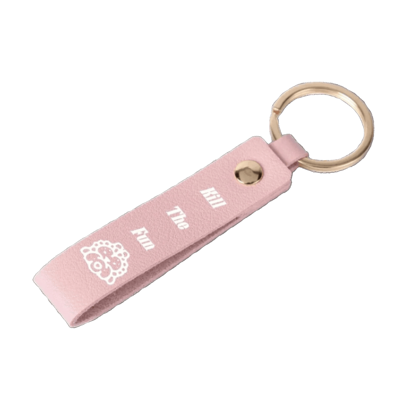 Kill The Fun Handcrafted Leather Keychain