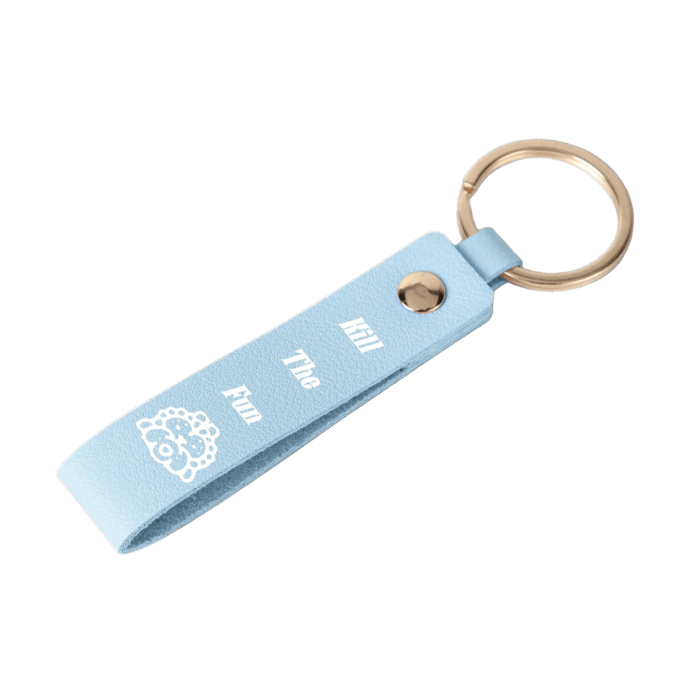 Kill The Fun Handcrafted Leather Keychain