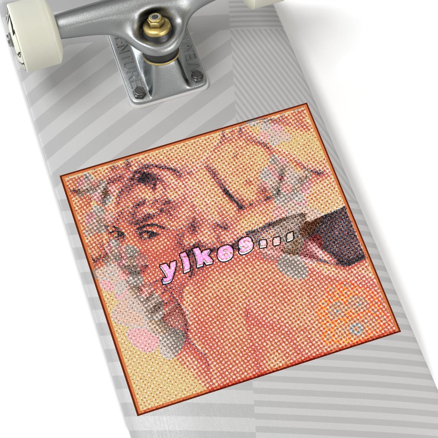 Yikes - Square Stickers - FunTakers