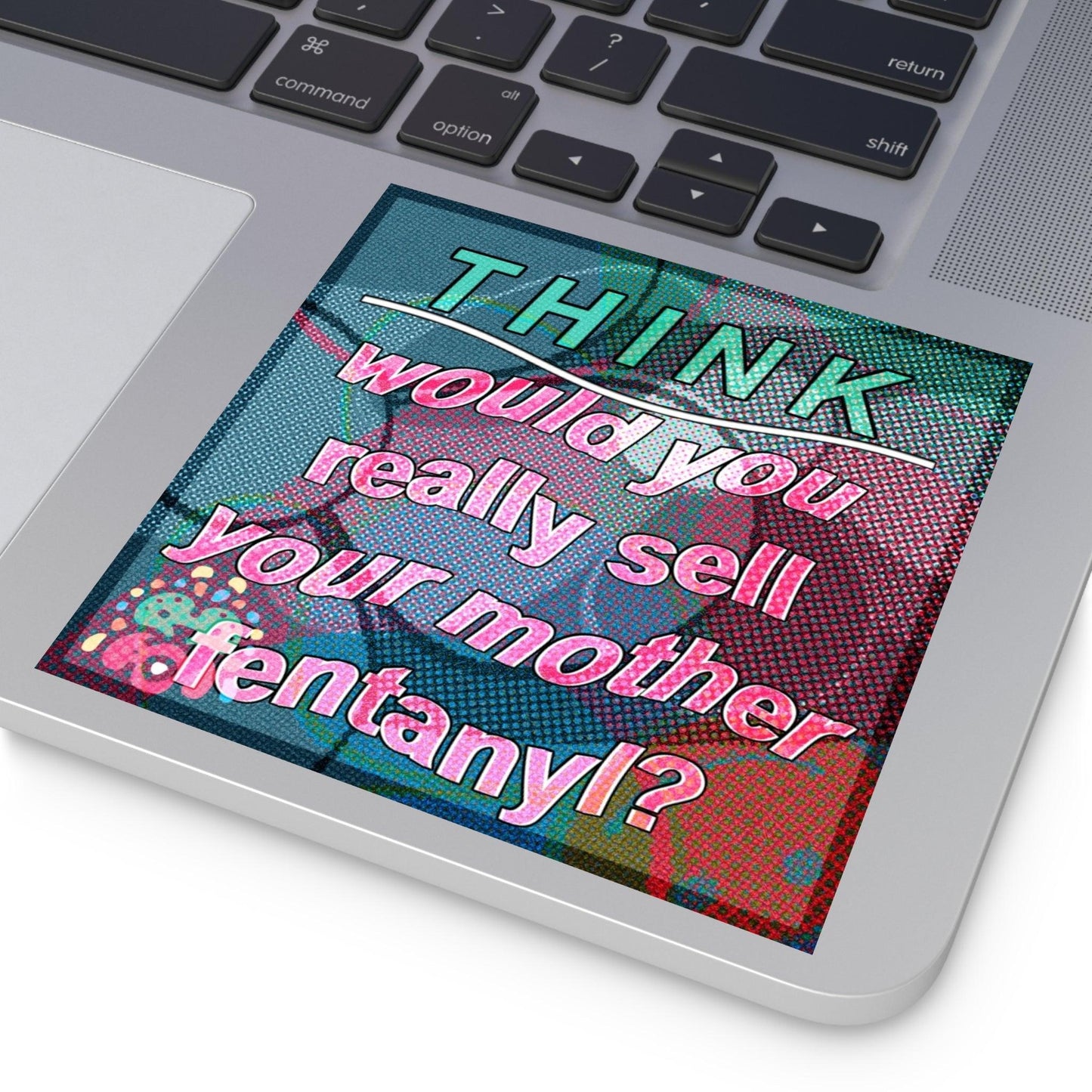 THINK! - Square Stickers