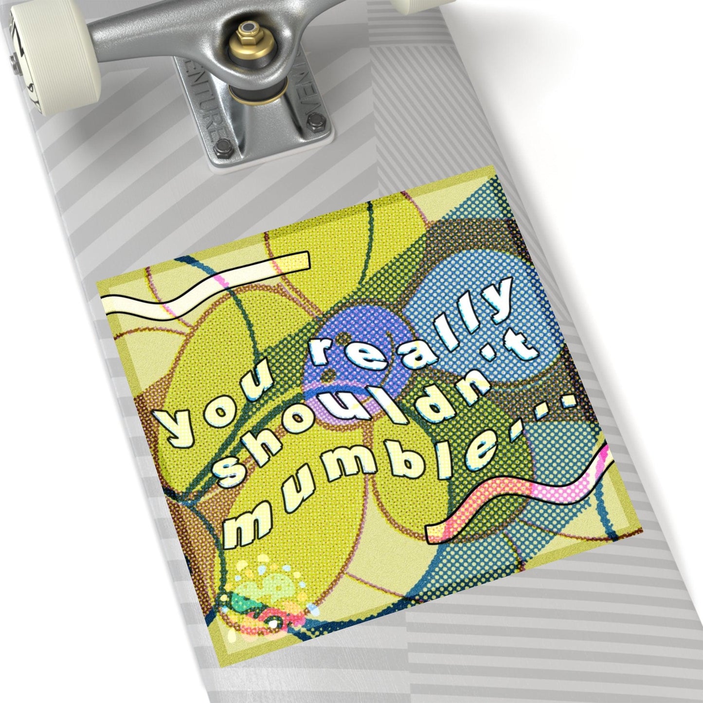Mumble - Square Stickers