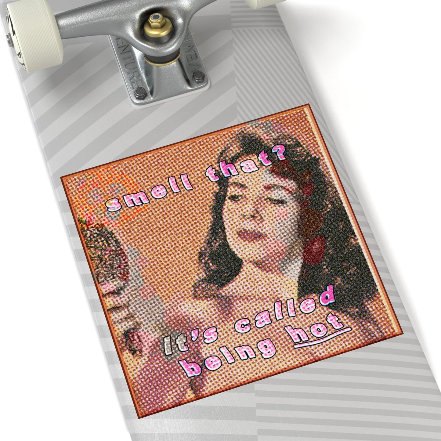 Smell That? Square Stickers