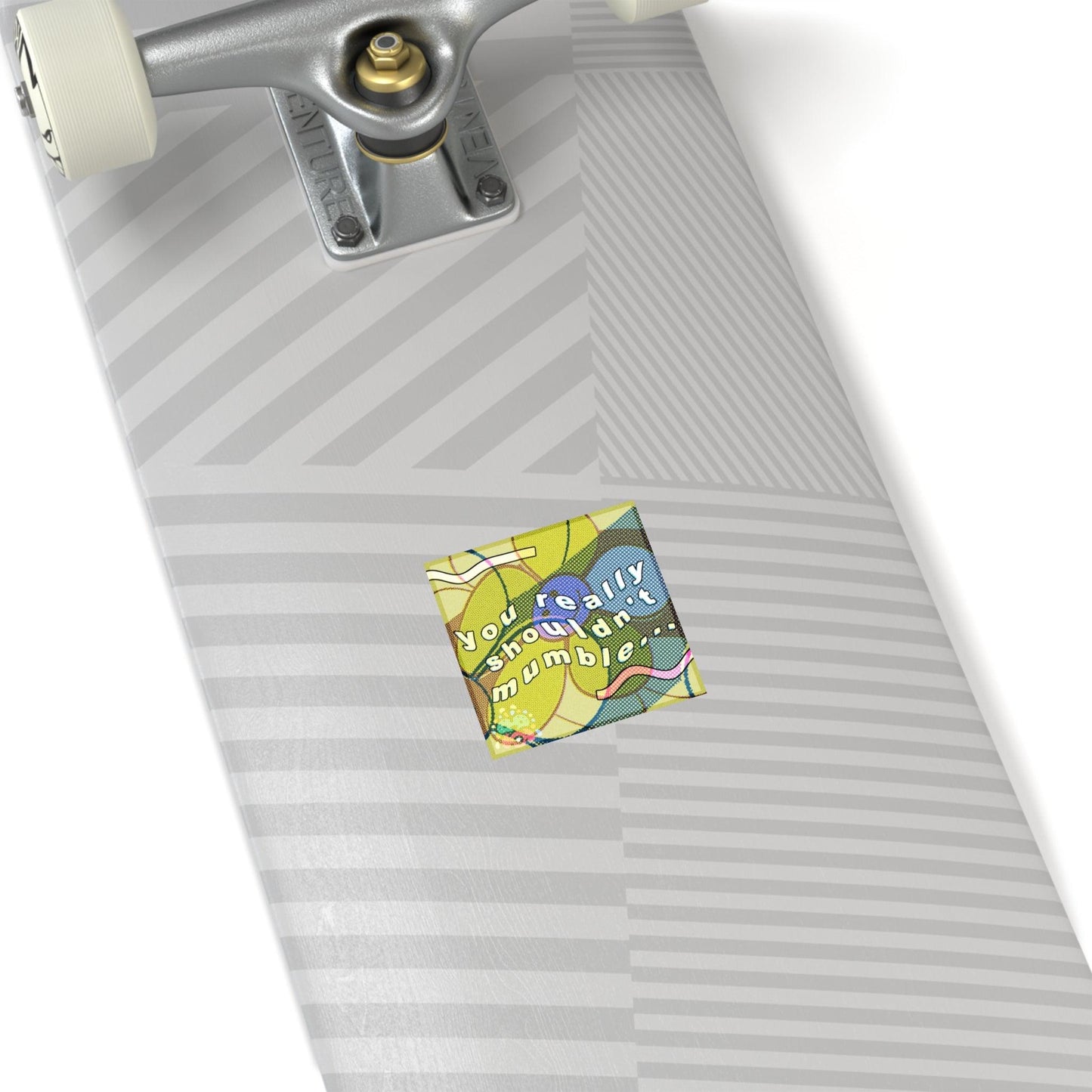 Vinyl Laptop Stickers | Mumble Square Stickers | FunTakers
