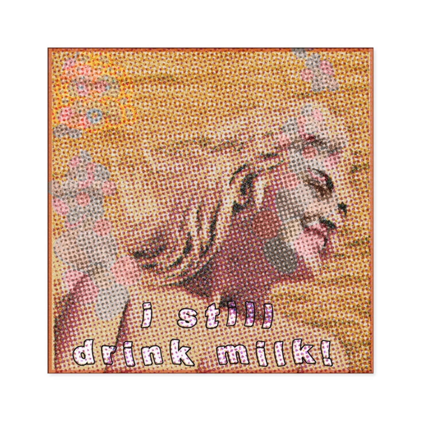 Milk! Square Stickers