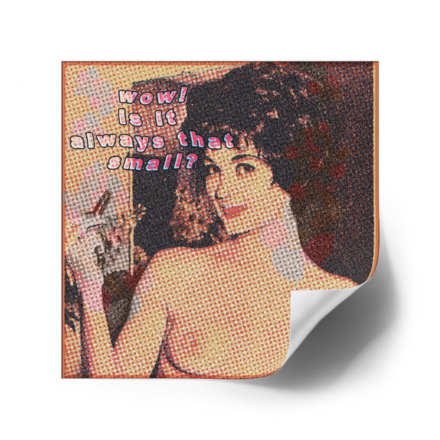Wow! - Square Stickers