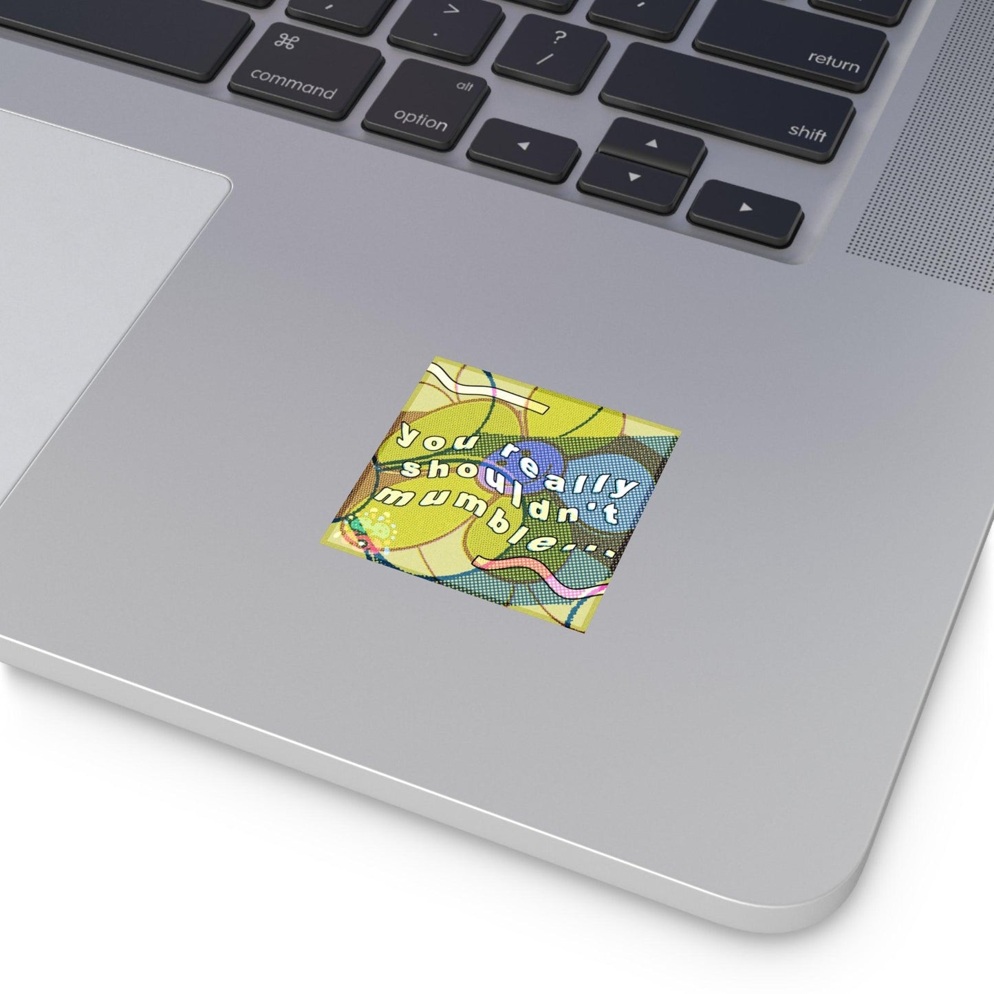 Vinyl Laptop Stickers | Mumble Square Stickers | FunTakers