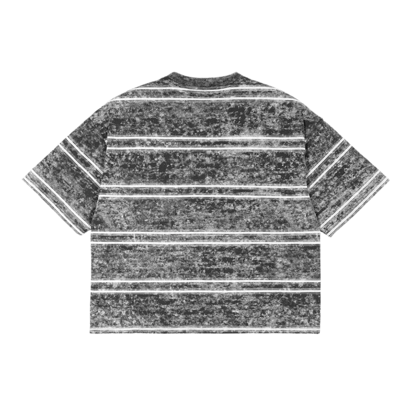 Snow Wash Striped Box Tee - FunTakers