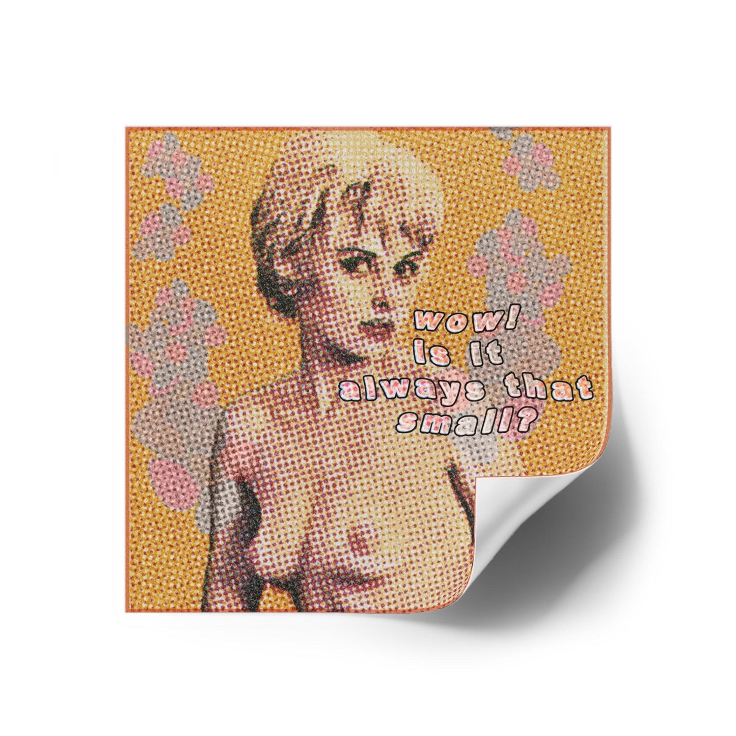 Wow! - Square Stickers