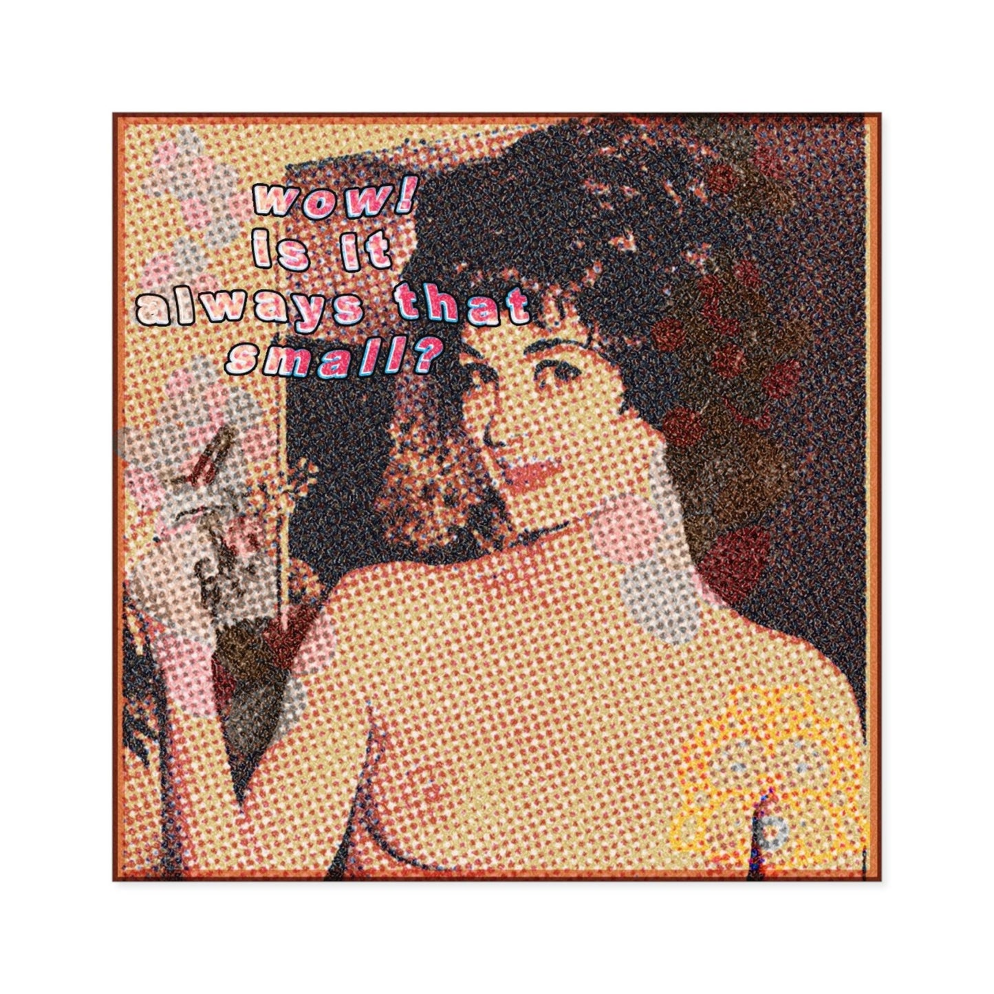 Wow! - Square Stickers