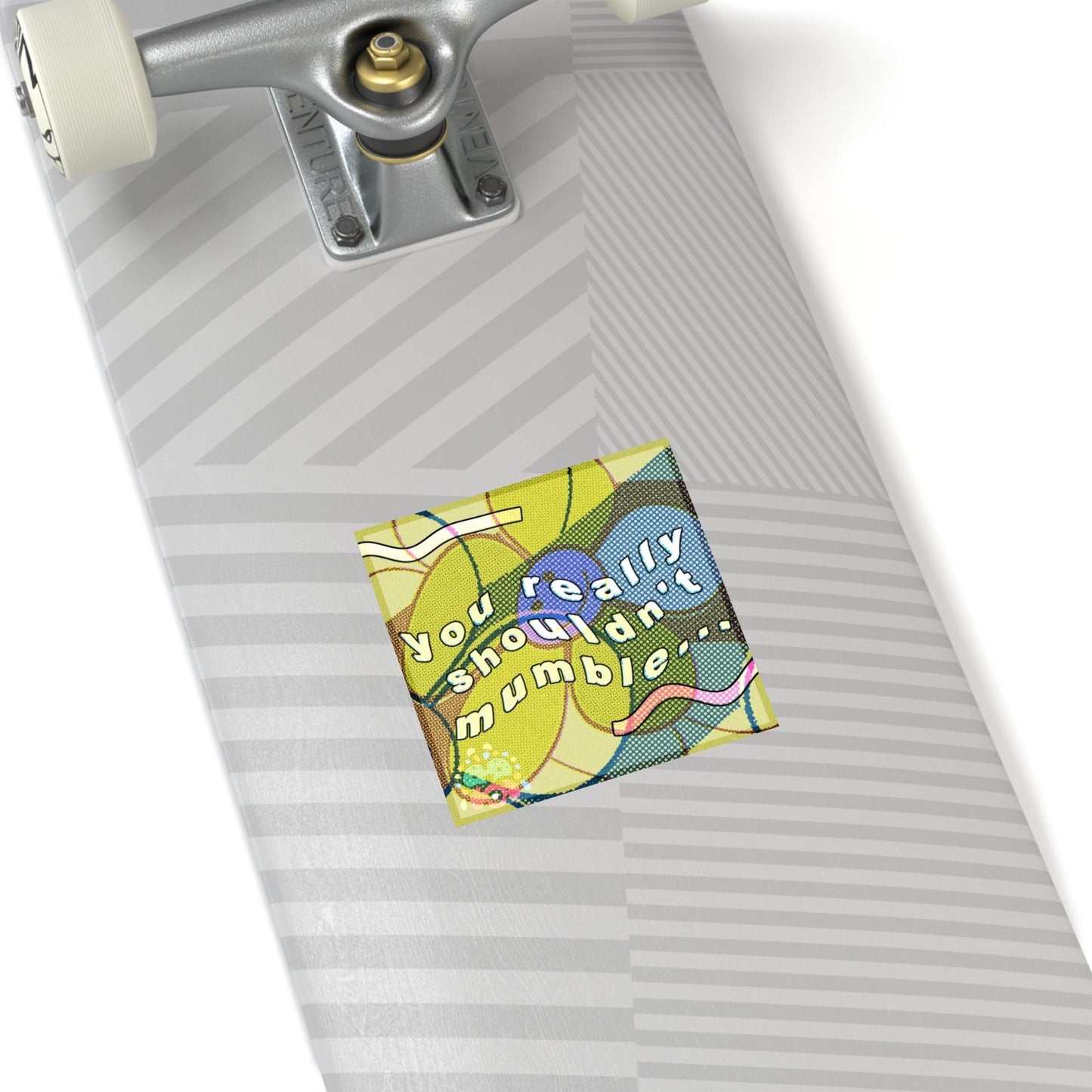 Vinyl Laptop Stickers | Mumble Square Stickers | FunTakers