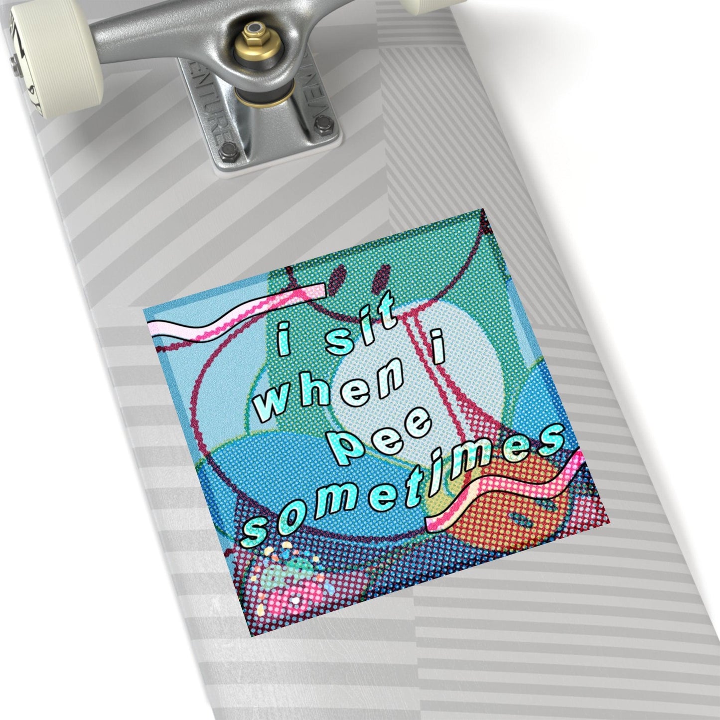 Sometimes - Square Stickers - FunTakers