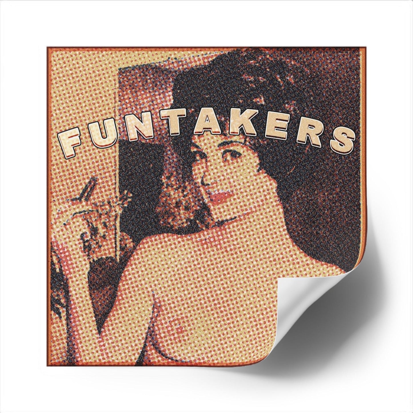 Square Stickers, Indoor\Outdoor