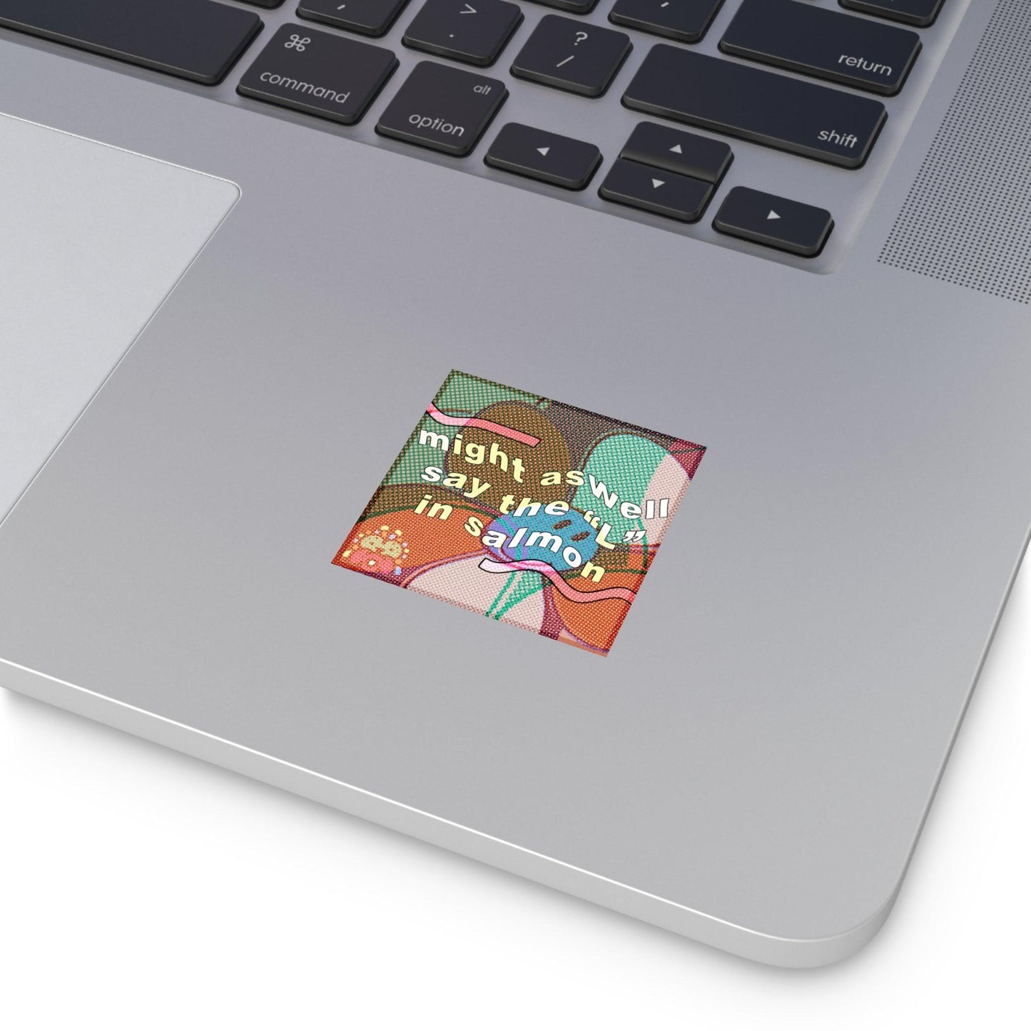 Salmon - Square Stickers - FunTakers