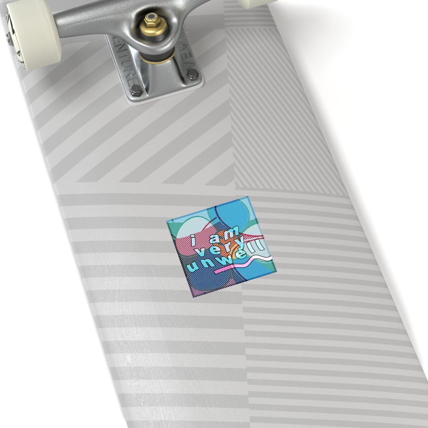 Unwell - Square Stickers - FunTakers