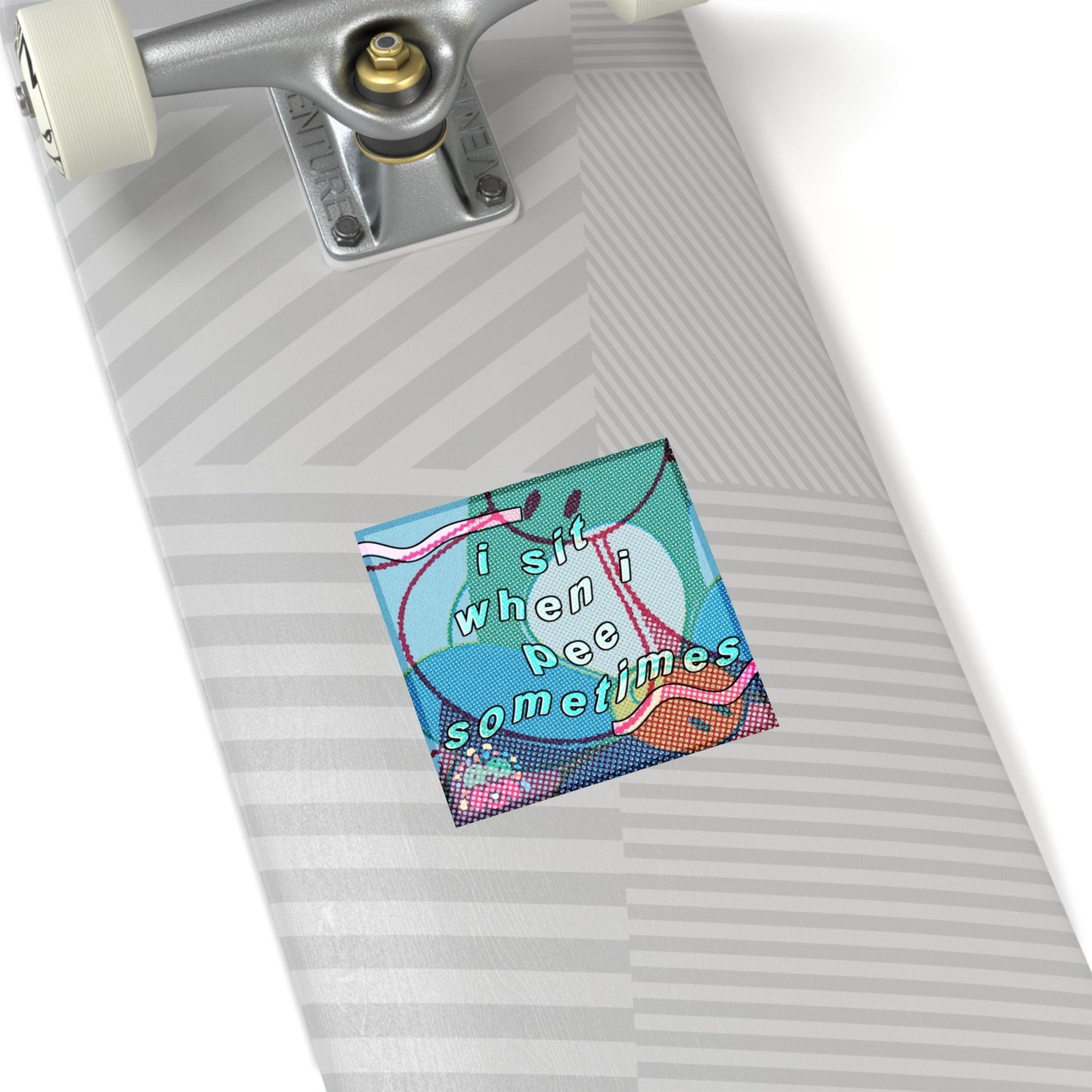 Sometimes - Square Stickers - FunTakers