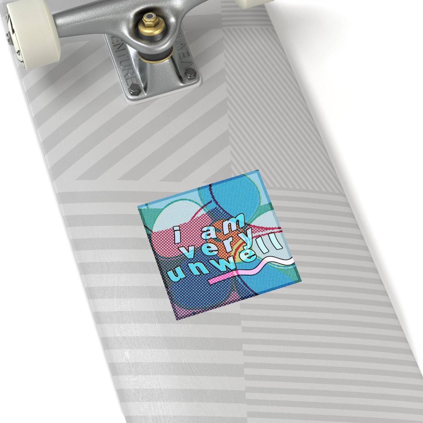 Unwell - Square Stickers - FunTakers