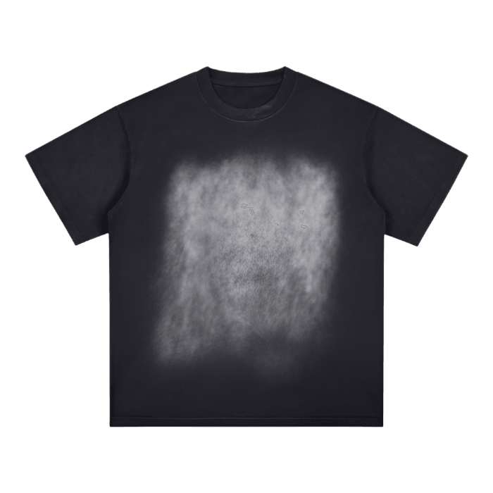 Square Monkey Washed Drop Shoulder Tee - FunTakers