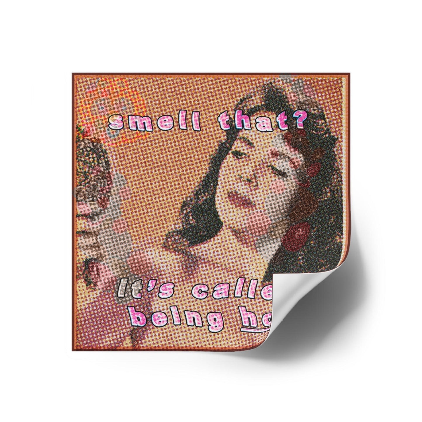 Smell That? Square Stickers