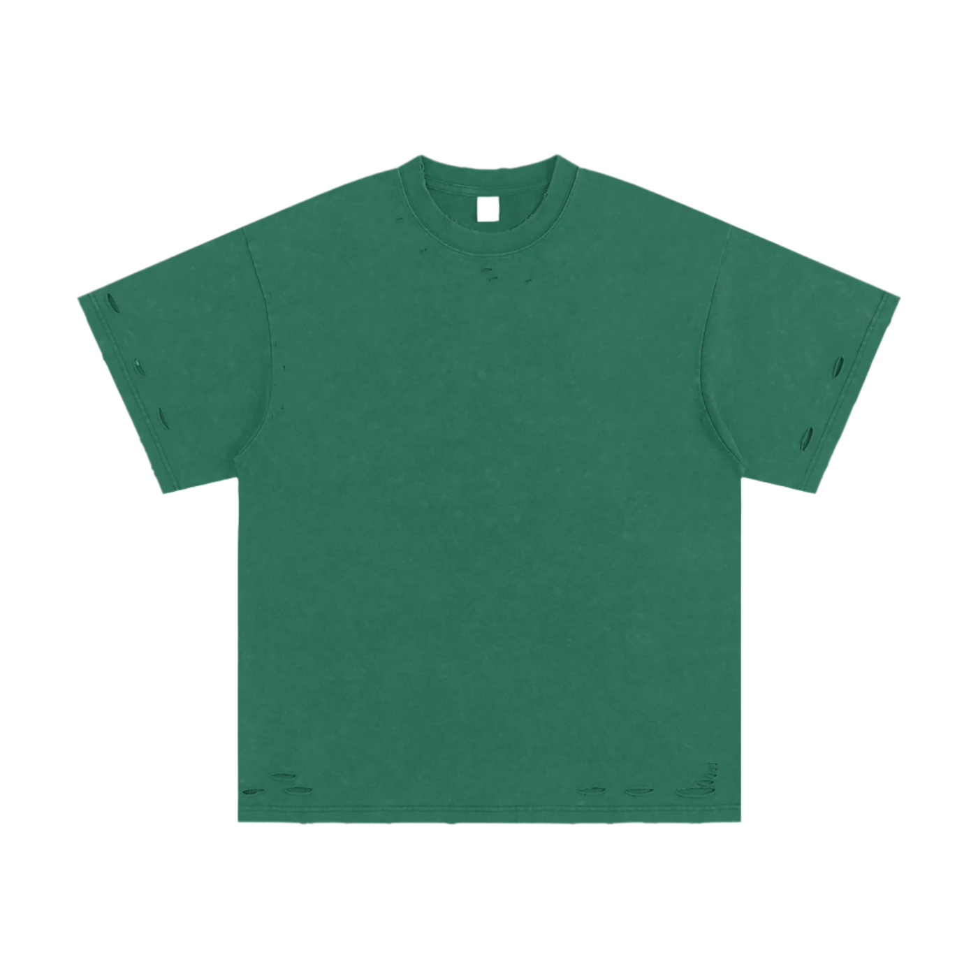 Heavy Snow Wash Frayed Tee - FunTakers