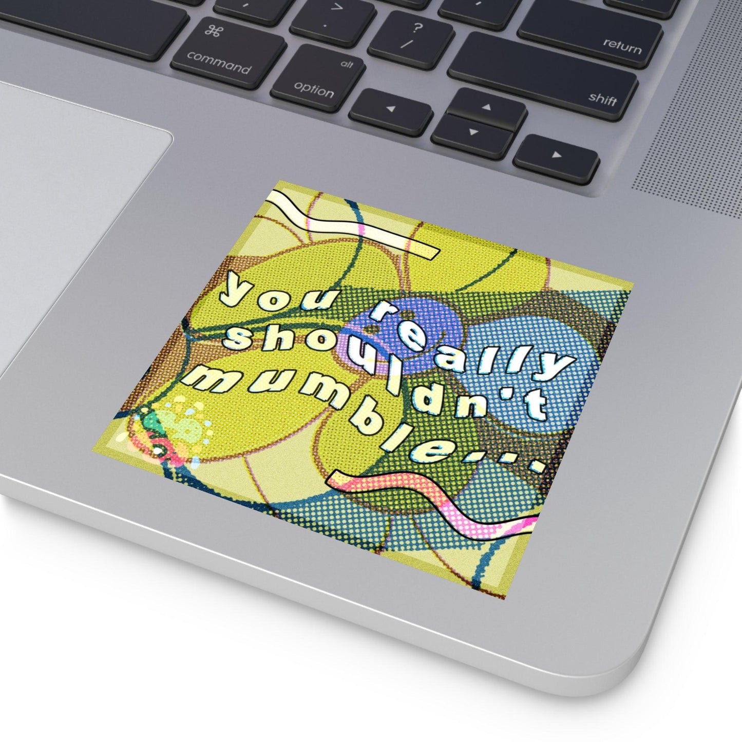 Mumble - Square Stickers