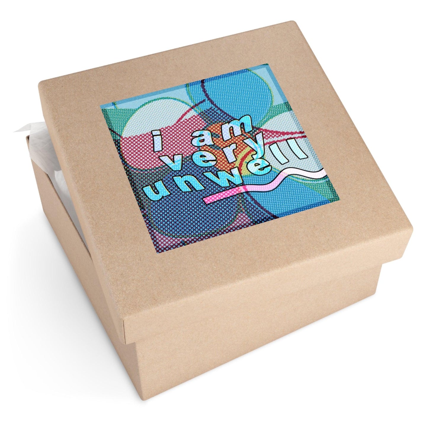 Unwell - Square Stickers - FunTakers