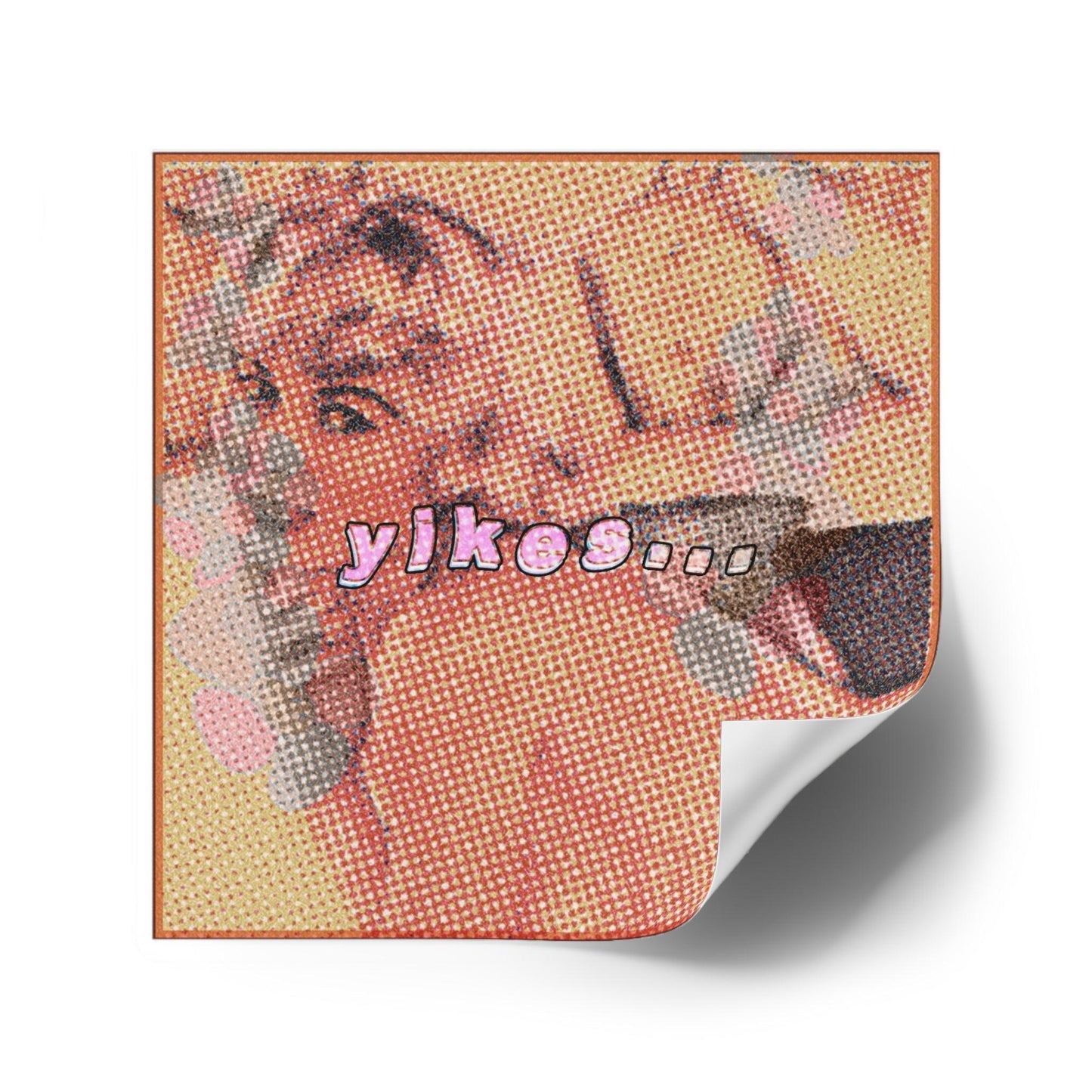 Yikes - Square Stickers - FunTakers