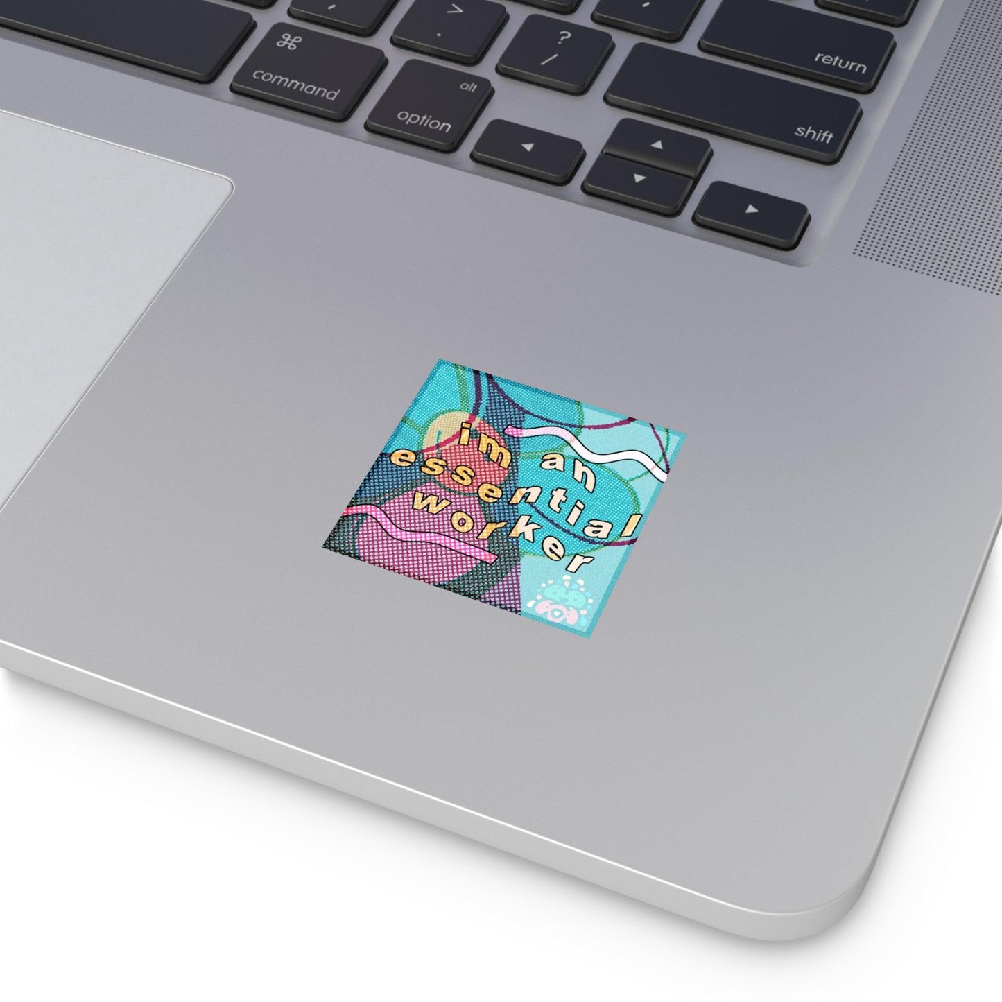 Essential Worker Square Stickers | FunTakers