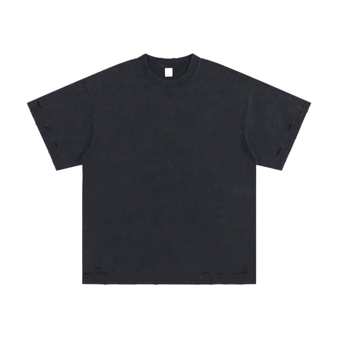 Heavy Snow Wash Frayed Tee - FunTakers