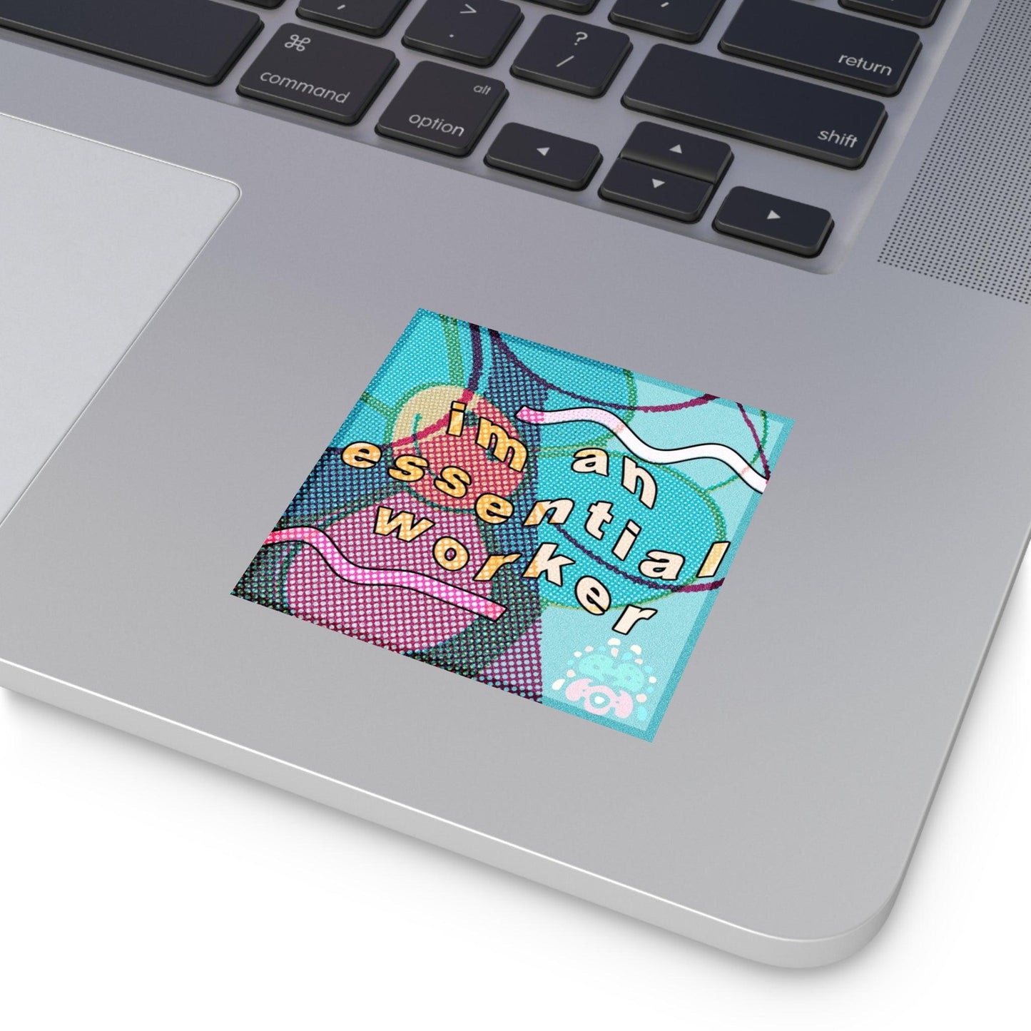 Essential Worker Square Stickers | FunTakers