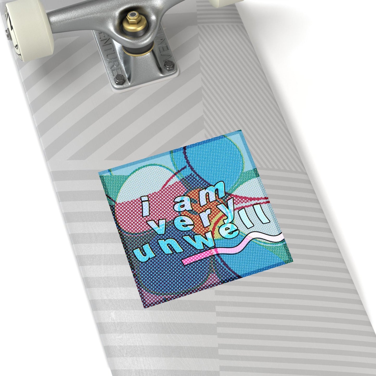 Unwell - Square Stickers - FunTakers
