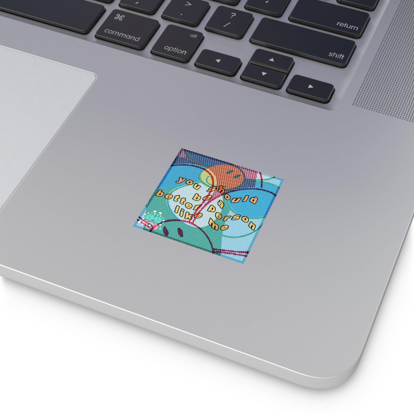 Decorative square stickers