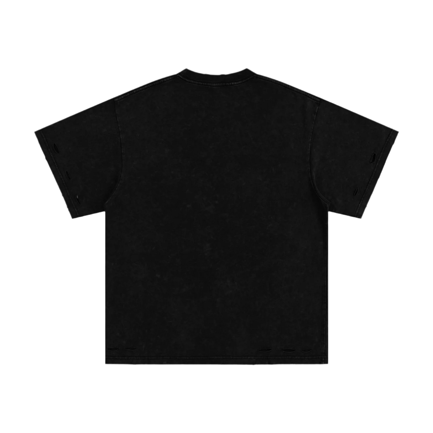 Heavy Snow Wash Frayed Tee - FunTakers
